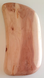 Plat en bois de thuya ABSTRACTION N°2  44x22x3cm