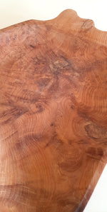 Plat en bois de thuya ABSTRACTION TOTALE  27x38x4cm