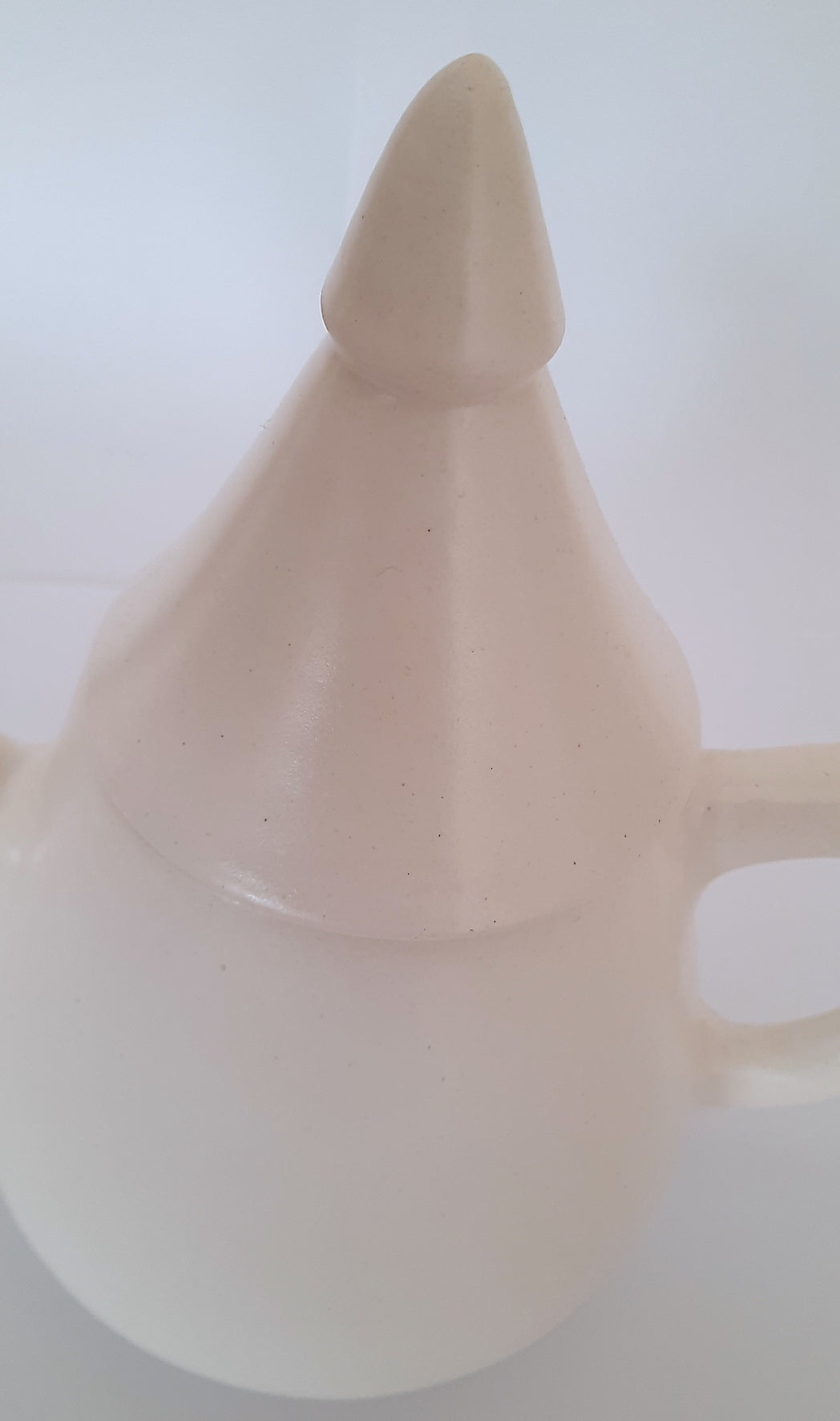 Théière en céramique blanche mate NUAGE N°2 Blanc