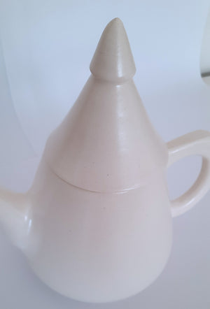 Théière en céramique blanche mate NUAGE N°2 Blanc