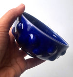 Bol en céramique BOIS ET REGARDE Bleu 12x6cm