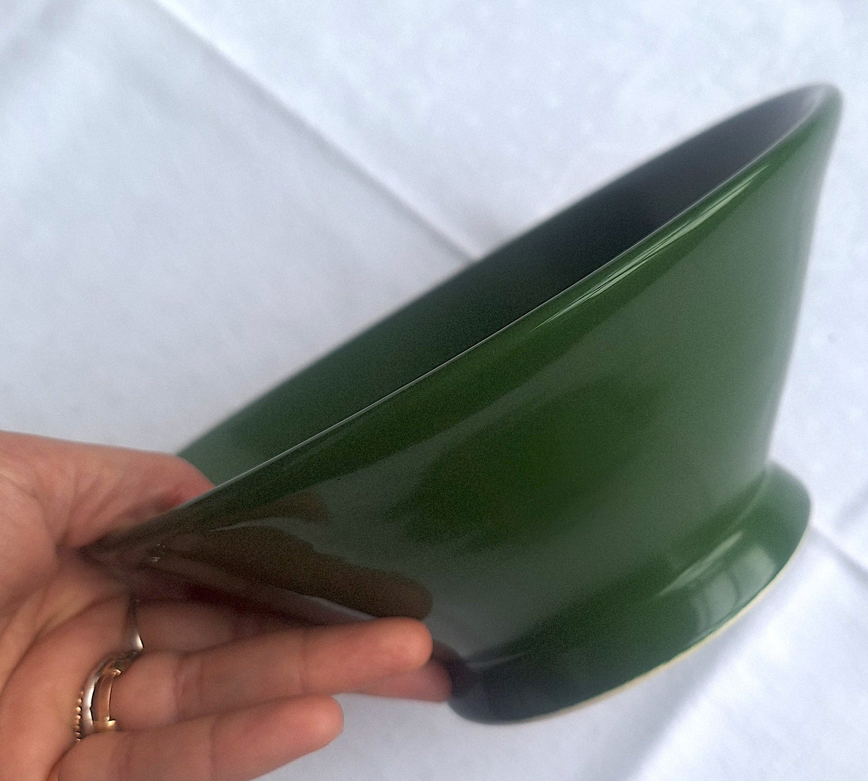 Saladier en céramique KUBBA Vert 19,5x8,5cm