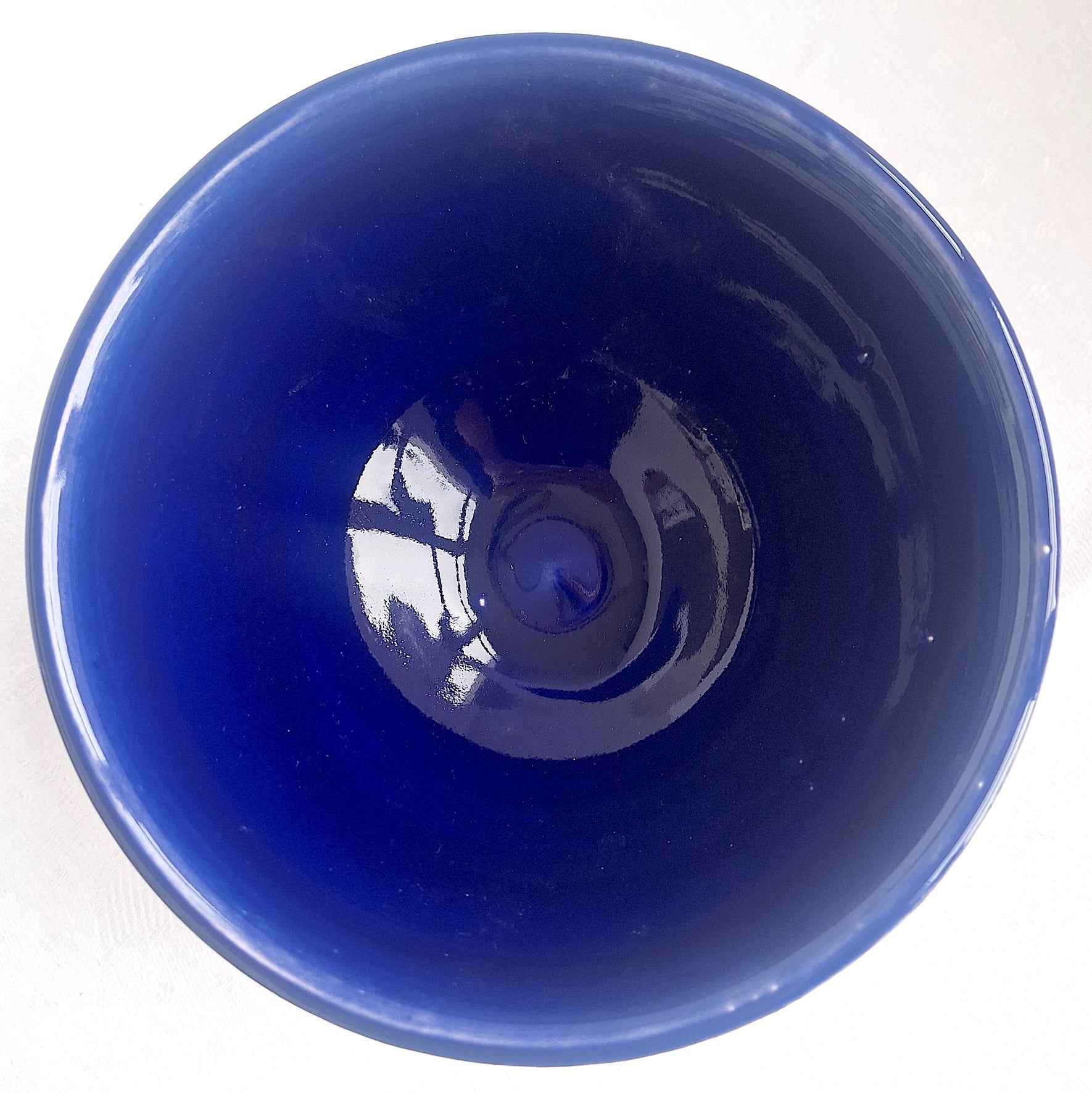 Bol en céramique KUBBA Bleu 13,5x8 cm