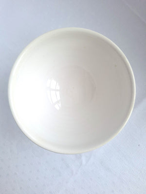 Bol en céramique KUBBA Blanc 13,5x8 cm