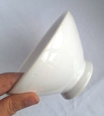 Bol en céramique KUBBA Blanc 13,5x8 cm