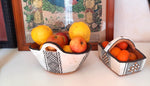 Poterie décorative EN TERRE CUITE PANIER 2 RIF