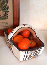 Poterie décorative EN TERRE CUITE PANIER 2 RIF