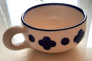 Tasse en céramique CADE BLEU