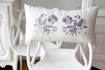 Coussin CHANTILLY NEIGE 30x70cm