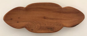 Plat en bois de thuya OGIVE 31x13,5 cm